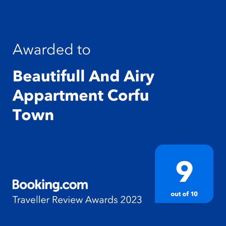 Beautifull And Airy Appartment Corfu Town Kanoni  Zewnętrze zdjęcie